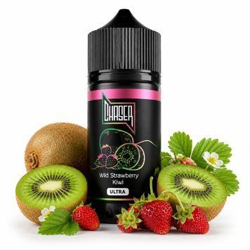 Ароматизатор Chaser Black Wild Strawberry Kiwi 30 мл 50 мг 747889931 фото