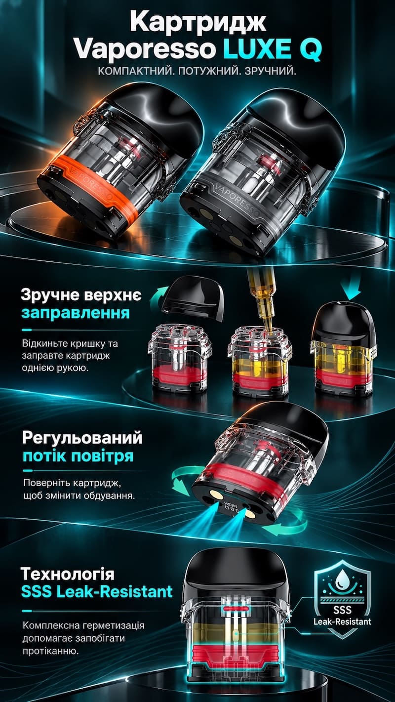 Картридж Вапорессо Люкс кю
