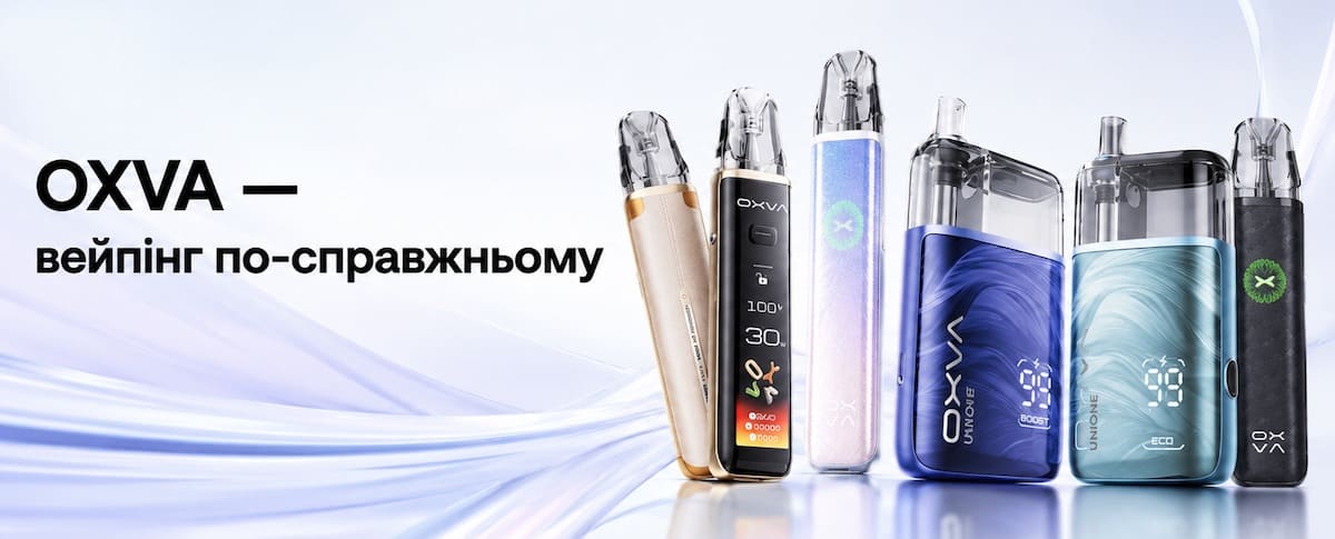 Бренд pod-систем та картриджів OXVA